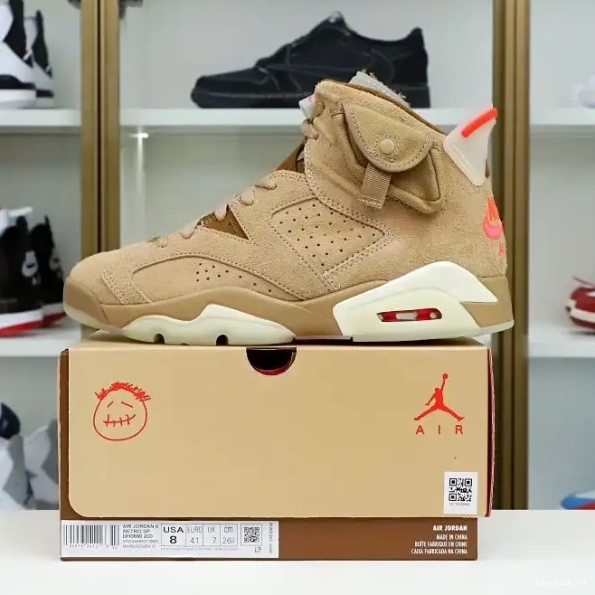 Retro Travis SP 6 Air Kimikick Scott  Jordan x 0515